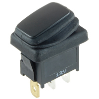 Waterproof Rocker Switch SPDT On-None-On 125V 16A