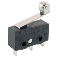 Sub-Mini Snap Action Switch Hinge Roller Lever SPDT 125V 5A