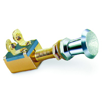 Push/Pull Switch Off-On Screw SPST 15A 12VDC