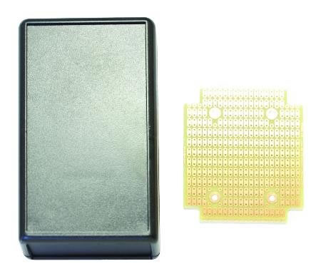 4.4x2.6x1.1\" Protobox Kit Hammond 1593Q with Board 2.4x2.7\"