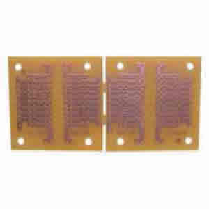 Dual Small IC Protoboard 1.8\" x 3.6\" (Phenolic)