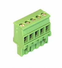 Euro-Mag 5-Pos Socket Vertical Terminal Block