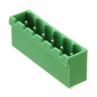 6-Pole Vertical Pluggable Male Header Socket