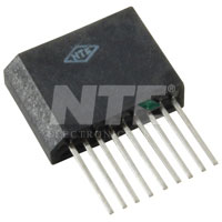 NTE1015 IC, Low Noise AF Preamp, Hybrid Module, 9-Lead SIP
