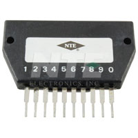 NTE1027 IC, Audio Power Amplifier 13W, Module-Hybrid 10-Lead SIP