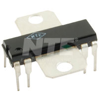 NTE1150 IC, Audio Power Amplifier, 2.5W, 8-Lead Modified DIP