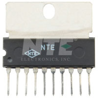 NTE1166 IC, Audio Ouput, 5.8W, Car Radio/CB, Hybrid, 10-Lead SIP