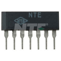 NTE1223 IC, LoNoise HiGain Preamp for GenPurp Preamps 7-Lead SIP