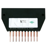 NTE1280 IC, Audio Power Amplifier 55W, Hybrid Module 10-Lead SIP