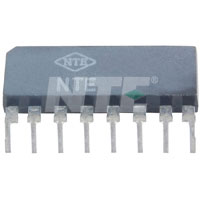 NTE1300 IC, TV Remote Control, 8-Lead SIP