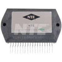NTE1317 IC, Dual, Audio Amplifier, 50W/Ch, Hybrid, 18-Lead SIP