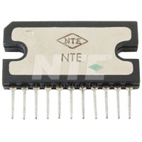NTE1369 IC, Audio Power Amplifier, 5.5W, 11-Lead SIP