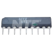 NTE1465 IC, Audio Power Amplifier, 500mW, 9-Lead SIP