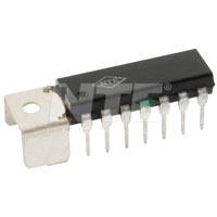 NTE1472 IC, Audio Power Amplifier, 1W, 14-Lead DIP w/Tab