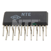 NTE1493 IC, FM Stereo Multiplex Demodulator, 15-Lead SIP