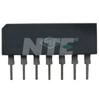 NTE1497 IC, Audio Preamp w/ALC, 7-Lead SIP