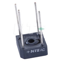 NTE5313 Bridge Rectifier Full Wave Single Phase 200V 8A