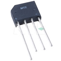 NTE5319 Bridge Rectifier Full Wave Single Phase 600V 4A SIP