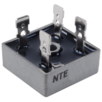 NTE5322 Bridge Rectifier Full Wave Single Phase 200V 25A QC