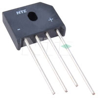 NTE5330 Bridge Rectifier Full Wave Single Phase 600V 6A SIP