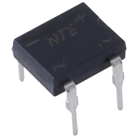 NTE5332 Bridge Rectifier Full Wave Single Phase 600V 1A 4Pin DIP
