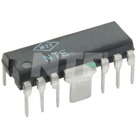 NTE807 IC, TV Sound Channel, 1W, 16-Lead DIP