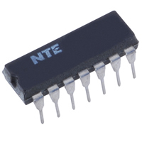 NTE987 IC, Quad, Low Power OP Amp, 14-Lead DIP