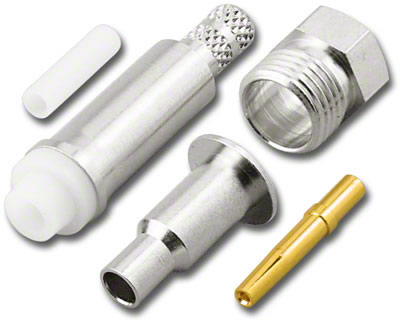FME Jack 3-Piece Crimp RG-316/U