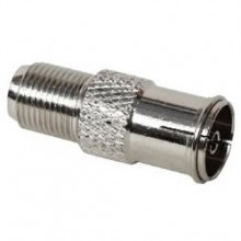 PAL Jack to F Jack Adapter (European TV)
