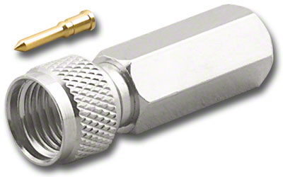 Mini-UHF Plug 2-Piece Twist-On RG-58/U