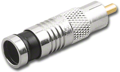 RCA Plug Snap-N-Seal For RG-6/U