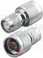 TNC Plug to N Plug Adapter