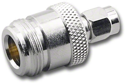 N Jack to SMA Plug Adapter