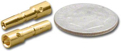 2.80mm Bore Female Captive Pin For N Connector L400(10Pk)14.2mmL