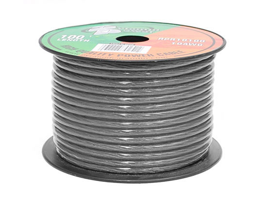 100Ft 10Awg Black Ground Wire OFC