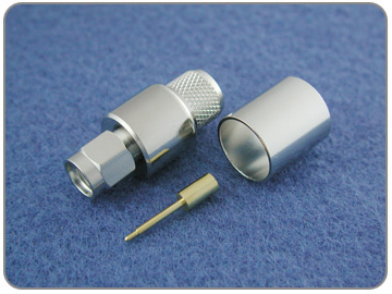 SMA Plug 3-Piece Crimp-On LMR-400